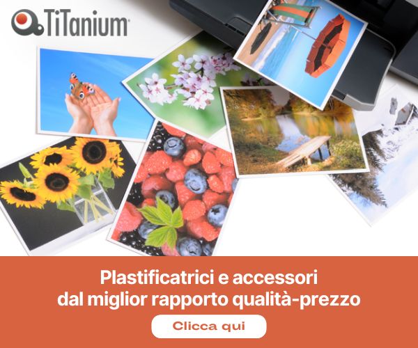 Titanium - Scopri la gamma delle plastificatrici