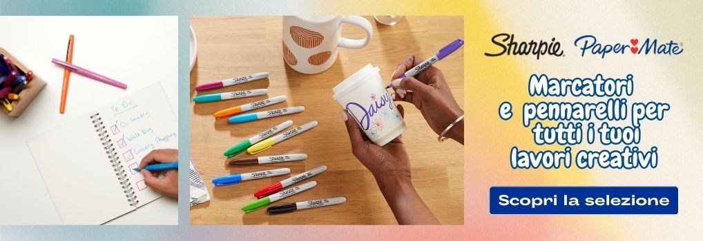 Sharpie e Paper Mate